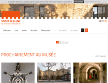 Tablet Screenshot of musee-moyenage.fr